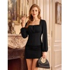 image:imageScarlet Darkness Peasant Blouses for Women Long Sleeve Renaissance ShirtsBlack