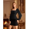 image:imageScarlet Darkness Peasant Blouses for Women Long Sleeve Renaissance ShirtsBlack