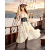 image:imageScarlet Darkness Renaissance Corset Belts for Women Pirate Goth Waist BeltBlack
