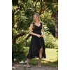 image:imageScarlet Darkness Renaissance Corset Dress Off Shoulder Chiffon SundressBlack