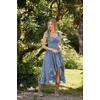 image:imageScarlet Darkness Renaissance Corset Dress Off Shoulder Chiffon SundressGray Blue