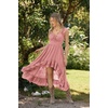 image:imageScarlet Darkness Renaissance Corset Dress Off Shoulder Chiffon SundressLight Pink