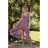 image:imageScarlet Darkness Renaissance Corset Dress Off Shoulder Chiffon SundressLilac Purple