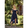 image:imageScarlet Darkness Renaissance Corset Dress Off Shoulder Chiffon SundressNavy Blue