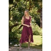 image:imageScarlet Darkness Renaissance Corset Dress Off Shoulder Chiffon SundressRose Red