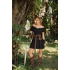 image:imageScarlet Darkness Renaissance Costume Women Corset Mini Fairy DressesBlack