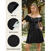 image:imageScarlet Darkness Renaissance Costume Women Corset Mini Fairy DressesBlack