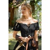 image:imageScarlet Darkness Renaissance Costume Women Corset Mini Fairy DressesBlack