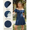 image:imageScarlet Darkness Renaissance Costume Women Corset Mini Fairy DressesDark Blue