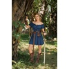 image:imageScarlet Darkness Renaissance Costume Women Corset Mini Fairy DressesDark Blue
