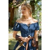 image:imageScarlet Darkness Renaissance Costume Women Corset Mini Fairy DressesDark Blue