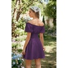 image:imageScarlet Darkness Renaissance Costume Women Corset Mini Fairy DressesDeep Purple