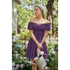 image:imageScarlet Darkness Renaissance Costume Women Corset Mini Fairy DressesDeep Purple