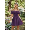 image:imageScarlet Darkness Renaissance Costume Women Corset Mini Fairy DressesDeep Purple