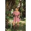 image:imageScarlet Darkness Renaissance Costume Women Corset Mini Fairy DressesDusty Pink