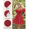image:imageScarlet Darkness Renaissance Costume Women Corset Mini Fairy DressesFiery Red