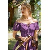 image:imageScarlet Darkness Renaissance Costume Women Corset Mini Fairy DressesGrape Purple