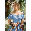 image:imageScarlet Darkness Renaissance Costume Women Corset Mini Fairy DressesLight Blue