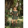 image:imageScarlet Darkness Renaissance Costume Women Corset Mini Fairy DressesOlive