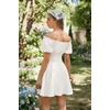 image:imageScarlet Darkness Renaissance Costume Women Corset Mini Fairy DressesWhite