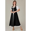 image:imageScarlet Darkness Renaissance Costume Women Halloween Medieval Pirate DressBlack