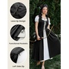 image:imageScarlet Darkness Renaissance Costume Women Halloween Medieval Pirate DressBlack