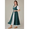 image:imageScarlet Darkness Renaissance Costume Women Halloween Medieval Pirate DressBlue Green