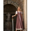 image:imageScarlet Darkness Renaissance Costume Women Halloween Medieval Pirate DressBrick Red
