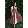 image:imageScarlet Darkness Renaissance Costume Women Halloween Medieval Pirate DressBrick Red