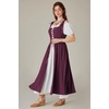 image:imageScarlet Darkness Renaissance Costume Women Halloween Medieval Pirate DressBurgundy