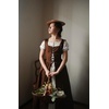 image:imageScarlet Darkness Renaissance Costume Women Halloween Medieval Pirate DressDark Brown