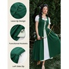 image:imageScarlet Darkness Renaissance Costume Women Halloween Medieval Pirate DressDark Green