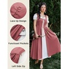 image:imageScarlet Darkness Renaissance Costume Women Halloween Medieval Pirate DressDeep Pink