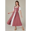 image:imageScarlet Darkness Renaissance Costume Women Halloween Medieval Pirate DressDeep Pink