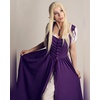 image:imageScarlet Darkness Renaissance Costume Women Halloween Medieval Pirate DressDeep Purple