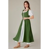 image:imageScarlet Darkness Renaissance Costume Women Halloween Medieval Pirate DressGreen