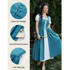 image:imageScarlet Darkness Renaissance Costume Women Halloween Medieval Pirate DressOcean Blue