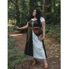 image:imageScarlet Darkness Renaissance Costume Women Halloween Medieval Pirate DressOlive Green