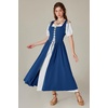 image:imageScarlet Darkness Renaissance Costume Women Halloween Medieval Pirate DressRoyal Blue