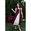 image:imageScarlet Darkness Renaissance Costume Women Halloween Medieval Pirate DressWine