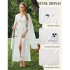 image:imageScarlet Darkness Renaissance Costume Women Maxi Witch Fairy Corset DressWhite