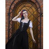image:imageScarlet Darkness Renaissance Costume Women Medieval Fairy Corset DressBlack