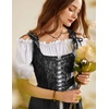 image:imageScarlet Darkness Renaissance Costume Women Medieval Fairy Corset DressBlack