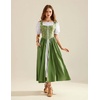 image:imageScarlet Darkness Renaissance Costume Women Medieval Fairy Corset DressGreen