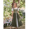 image:imageScarlet Darkness Renaissance Costume Women Medieval Fairy Corset DressOlive Green