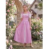 image:imageScarlet Darkness Renaissance Costume Women Medieval Fairy Corset DressSoft Mauve