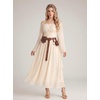 image:imageScarlet Darkness Renaissance Costume Women Off the Shoulder Fairy DressBeige
