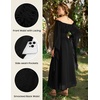 image:imageScarlet Darkness Renaissance Costume Women Off the Shoulder Fairy DressBlack
