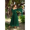 image:imageScarlet Darkness Renaissance Costume Women Off the Shoulder Fairy DressEden Green
