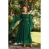 image:imageScarlet Darkness Renaissance Costume Women Off the Shoulder Fairy DressEden Green